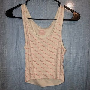y2k american eagle cropped tank